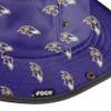 FOCO Baltimore Ravens NFL Womens Mini Print Hybrid Boonie Hat view 3