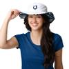 FOCO Indianapolis Colts NFL Womens White Hybrid Boonie Hat view 2