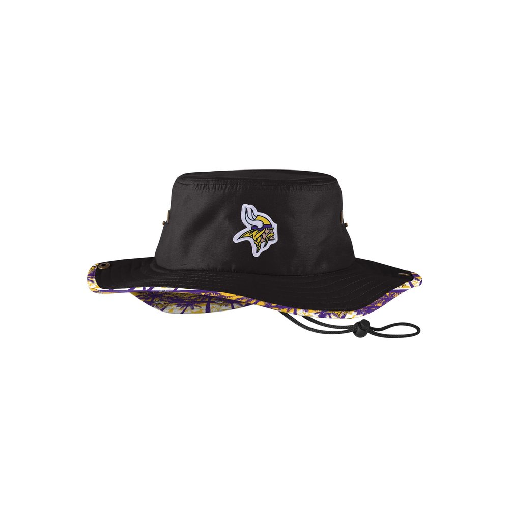 FOCO Minnesota Vikings NFL Solid Hybrid Boonie Hat