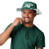 FOCO New York Jets NFL Cropped Big Logo Hybrid Boonie Hat view 2