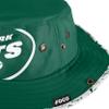 FOCO New York Jets NFL Cropped Big Logo Hybrid Boonie Hat view 4
