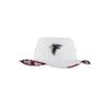 FOCO Atlanta Falcons NFL Womens White Hybrid Boonie Hat view 1