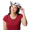 FOCO Atlanta Falcons NFL Womens White Hybrid Boonie Hat view 4