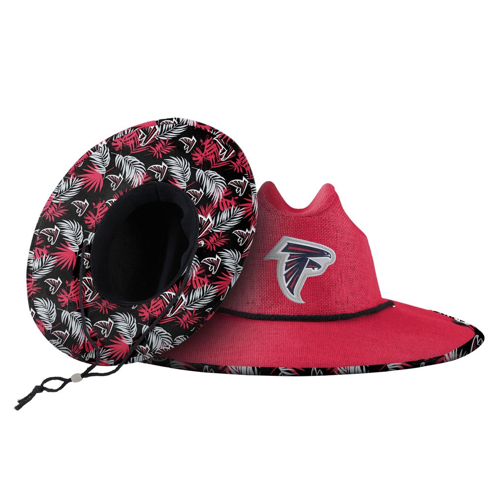 FOCO Atlanta Falcons NFL Team Color Straw Hat