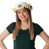 FOCO Green Bay Packers NFL Womens White Hybrid Boonie Hat view 4
