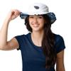 FOCO Tennessee Titans NFL Womens White Hybrid Boonie Hat view 2
