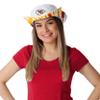 FOCO Kansas City Chiefs NFL Womens White Hybrid Boonie Hat view 4
