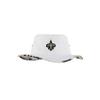 FOCO New Orleans Saints NFL Womens White Hybrid Boonie Hat view 1