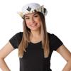 FOCO New Orleans Saints NFL Womens White Hybrid Boonie Hat view 4