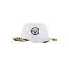 FOCO Pittsburgh Steelers NFL Womens White Hybrid Boonie Hat view 1