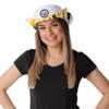 FOCO Pittsburgh Steelers NFL Womens White Hybrid Boonie Hat view 4