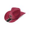 Arizona Cardinals NFL Team Stripe Cowboy Hat view 4