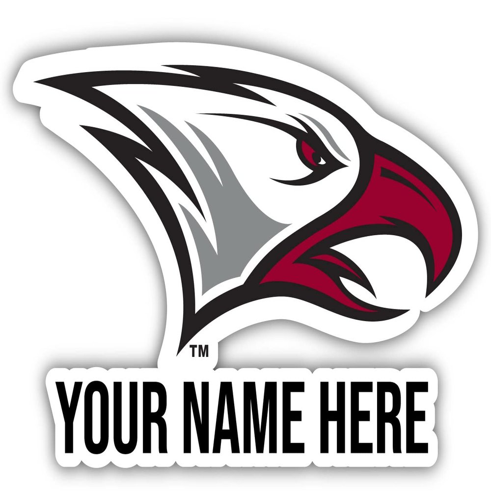 Personalized Customizable North Carolina Central Eagles Vinyl Decal Sticker Custom Name Officially Licensed Collegiate Product