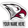 Personalized Customizable North Carolina Central Eagles Vinyl Decal Sticker Custom Name Officially Licensed Collegiate Product view 1