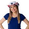 FOCO New York Giants NFL Womens White Hybrid Boonie Hat view 4