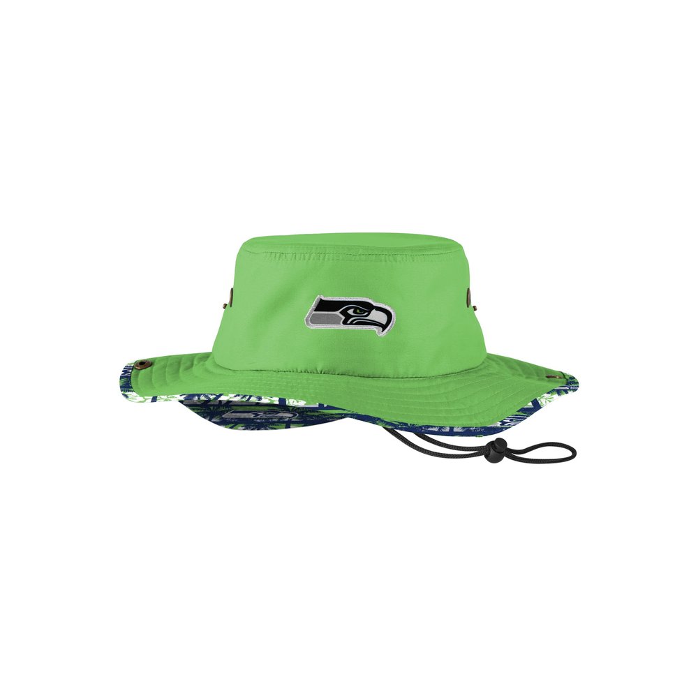 FOCO Seattle Seahawks NFL Solid Hybrid Boonie Hat
