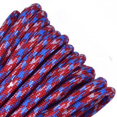 35+ Camo Pattern of Parachute 550 Cord Type III 7 Strand Paracord - Rebel Camo (50 Feet)