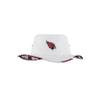 FOCO Arizona Cardinals NFL Womens White Hybrid Boonie Hat view 1