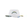 FOCO Los Angeles Chargers NFL Womens White Hybrid Boonie Hat view 1