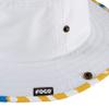 FOCO Los Angeles Chargers NFL Womens White Hybrid Boonie Hat view 4