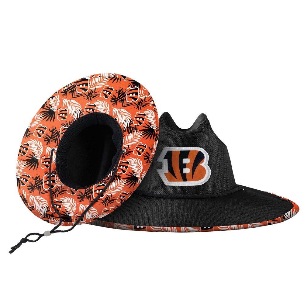 Cincinnati Bengals NFL Team Color Straw Hat