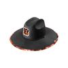 Cincinnati Bengals NFL Team Color Straw Hat view 4