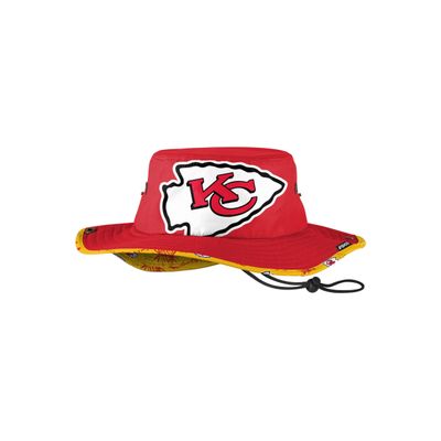 FOCO Kansas City Chiefs NFL Cropped Big Logo Hybrid Boonie Hat