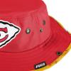 FOCO Kansas City Chiefs NFL Cropped Big Logo Hybrid Boonie Hat view 4