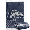 Longwood University Lancers Blanket, 36"x58" Logo Dots, Silky Touch Super Soft Throw view 1