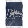 Longwood University Lancers Blanket, 36"x58" Logo Dots, Silky Touch Super Soft Throw view 2