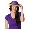 FOCO Minnesota Vikings NFL Womens Mini Print Hybrid Boonie Hat view 4