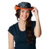 FOCO Chicago Bears NFL Womens Mini Print Hybrid Boonie Hat view 4