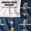 University of Tennessee at Chattanooga Bulldogs Blanket, 50"X60", Logo Pattern, Silky Touch Super Soft Throw view 4