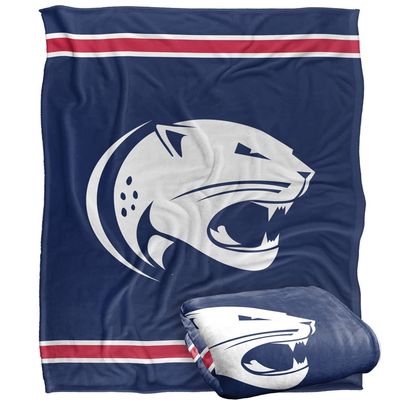 University of South Alabama Jaguars Blanket, 50"X60", Primary Logo Stripes, Silky Touch Super Soft Throw