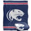 University of South Alabama Jaguars Blanket, 50"X60", Primary Logo Stripes, Silky Touch Super Soft Throw view 1