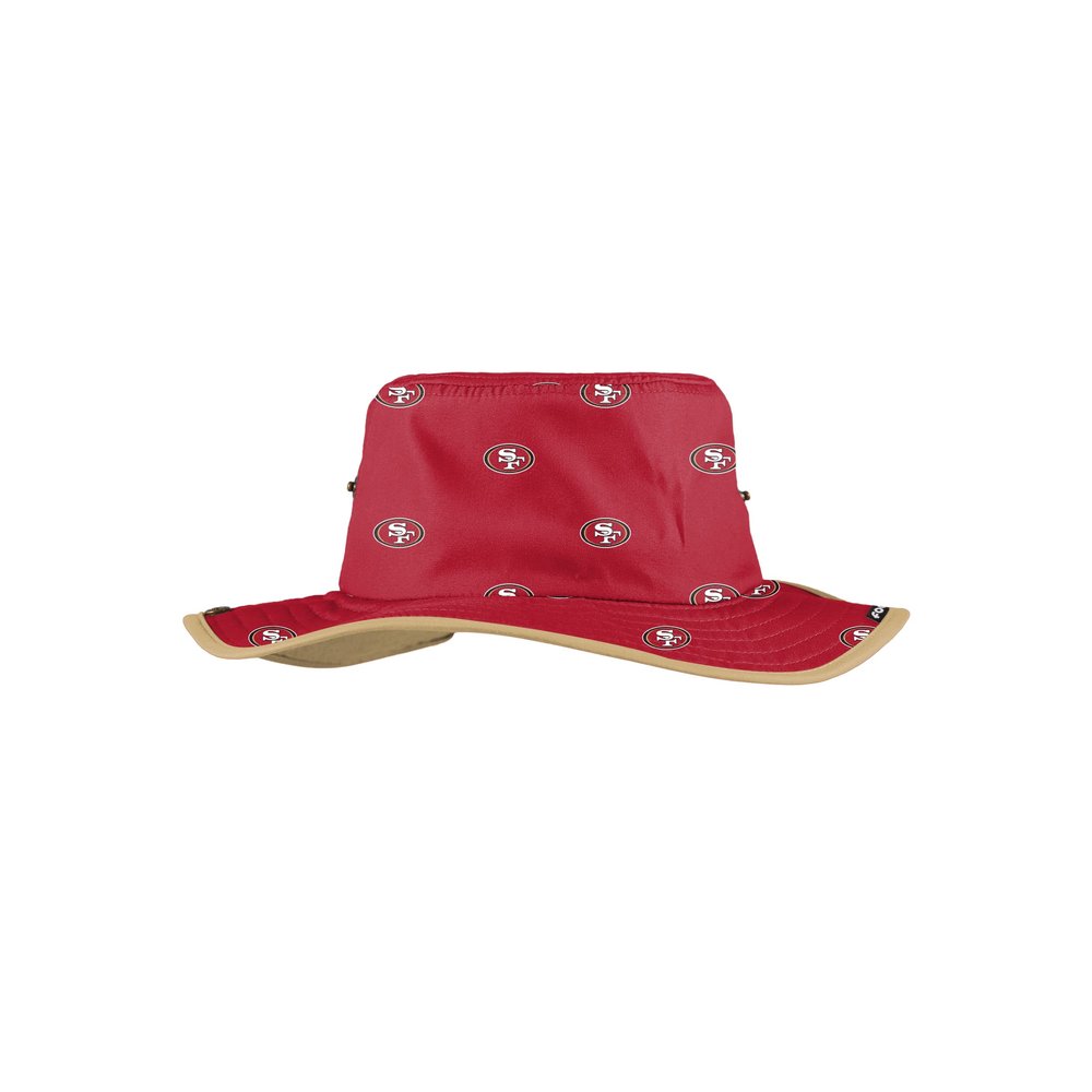 FOCO San Francisco 49ers NFL Womens Mini Print Hybrid Boonie Hat