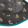 FOCO Jacksonville Jaguars NFL Womens Mini Print Hybrid Boonie Hat view 3