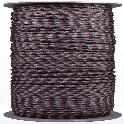 35+ Camo Pattern of Parachute 550 Cord Type III 7 Strand Paracord - Hidden Camo (1000 Foot Spool)