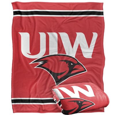 University of The Incarnate Word Bulldogs Blanket, 50"X60", Primary Logo Stripes, Silky Touch Super Soft Throw