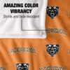 Mercer University Bears Blanket, 36"x58" Logo Pattern, Silky Touch Super Soft Throw view 4