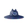 Tennessee Titans NFL Team Color Straw Hat view 2