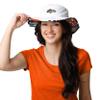 FOCO Denver Broncos NFL Womens White Hybrid Boonie Hat view 2