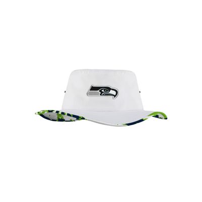 FOCO Seattle Seahawks NFL Womens White Hybrid Boonie Hat