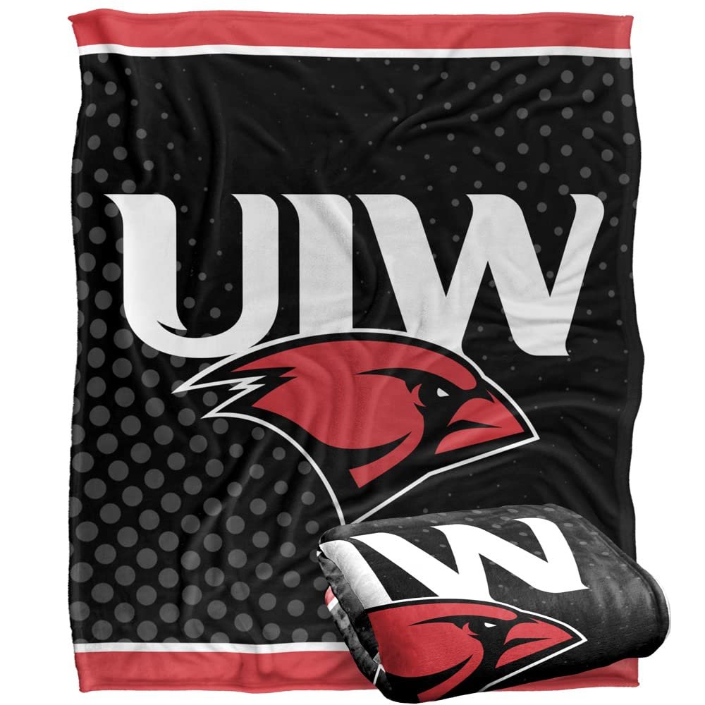 University of The Incarnate Word Bulldogs Blanket, 50"X60", Logo Dots, Silky Touch Super Soft Throw