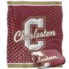 College of Charleston Cougars Blanket, 50"X60", Logo Dots, Silky Touch Super Soft Throw view 1