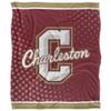 College of Charleston Cougars Blanket, 50"X60", Logo Dots, Silky Touch Super Soft Throw view 2