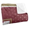 College of Charleston Cougars Blanket, 50"X60", Logo Dots, Silky Touch Super Soft Throw view 3