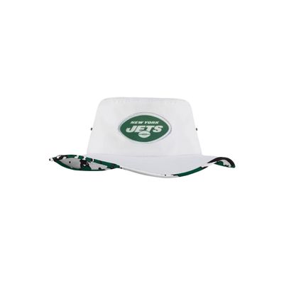 FOCO New York Jets NFL Womens White Hybrid Boonie Hat
