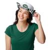 FOCO New York Jets NFL Womens White Hybrid Boonie Hat view 4