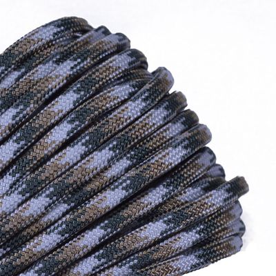 35+ Camo Pattern of Parachute 550 Cord Type III 7 Strand Paracord - Front Range Camo (100 Feet)